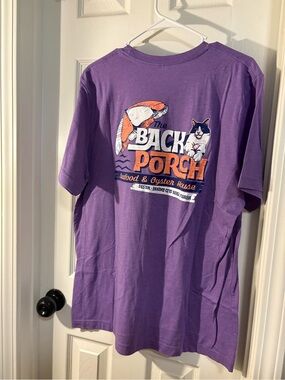 The Back Porch Short-Sleeve Graphic Tee - Purple